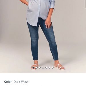 Abercrombie maternity skinny Jean legging